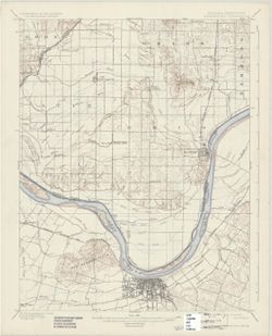 Indiana-Kentucky Owensboro quadrangle [1925 reprint]