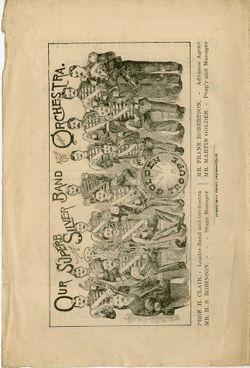 Golden Troupe Tour book, 1890-91