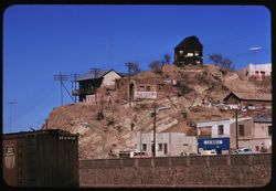 Hill east of railroad tracks Nogales, Sonora
