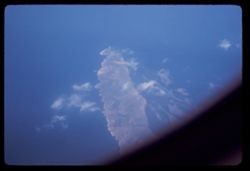 Aegean Sea from Athens-Beirut Olympic jet plane