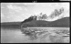Steamboat Cincinnati on Ohio River, small view, June 12, 1910, 2 p.m.