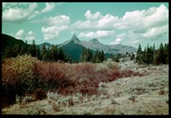 G-2= Cushman Wyoming Index and Pilot Peaks near Yellowstone Park from Cooke - Red Lodge Hwy