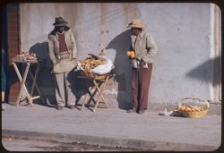 Sidewalk vendors Juarez