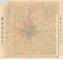 Soil map, Indiana, Marion County sheet