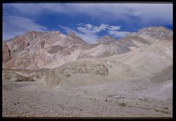 Death Valley. Mountains on east side.