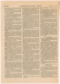 Higher Education (Title IX) - Congressional Record Excerpts [PJM], 1971-1972