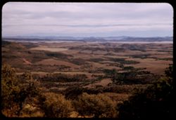 Panorama SE from Mount Locke in Davis mtns. - Texas - elevation of camera 6791 ft.