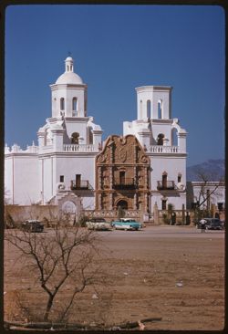 Church of Mission San Xavier near Tucson