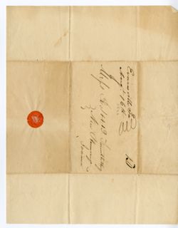 Lewis, W & I, Evansville. To R H & B. Fauntleroy, New Harmony, Indiana., 1833 Aug. 7