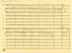 Paradise vocal and accompaniment score, 1950