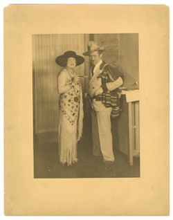 Roy and Margaret Howard in costume