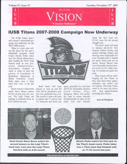 2007-11-13, The IUSB Vision