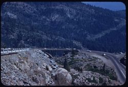 Curve of US 40 down from Donner Summit toward Lake