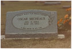 Oscar Micheaux Headstone Ceremony