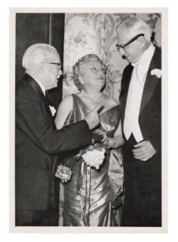 Roy W. and Margaret Howard with Bernard M. Baruch