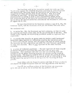 Memo from Joe Allen to Senator re S. 414 on Judiciary Committee Agenda, November 19, 1979