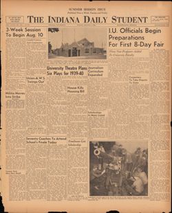 1939-08-04, Indiana Daily Student