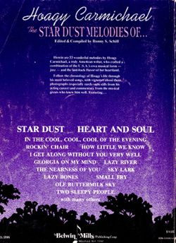 The Star dust melodies of..., song collection, 1983