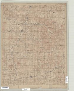 Indiana, Ditney quadrangle [1902 printing]