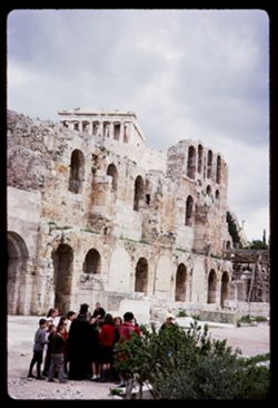 Theater of Herodes Atticus below Parthenon