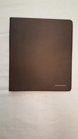 Black Three-Ring Binder