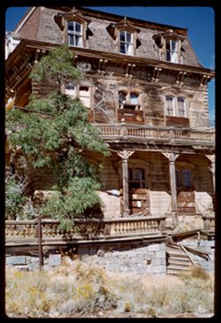Old house in Virginia City.