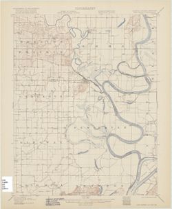Illinois-Indiana-Kentucky, New Haven quadrangle : topography [1920 reprint without vegetation]