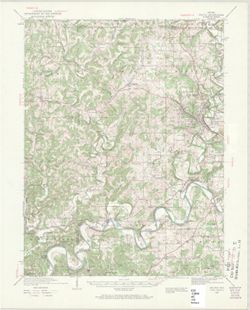 Indiana Oolitic quadrangle : 15-minute series [1968 reprint with vegetation]