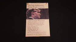 New York Philharmonic People's Concerts Poster
