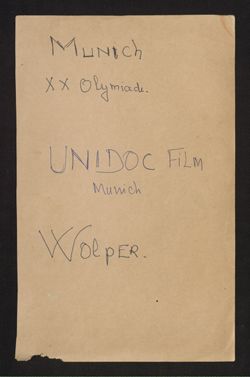 Thumbnail for Correspondence, 1972-1973
