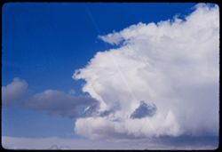 Big cloud north of Rosamond NW Mojave Desert