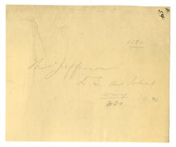 1802, Apr. 19 - Jefferson, Thomas, 1743-1826, pres. U.S. Washington. Order to John Barnes to pay Mr. Lemaire $113.70.