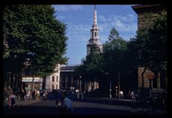St. Martin's-in-the-Fields from Leicester Square London