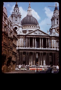 Saint Paul's Cathedral from Ludgate Hill