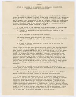 Indiana University Council records, 1929-1940, bulk 1930-1936, C233