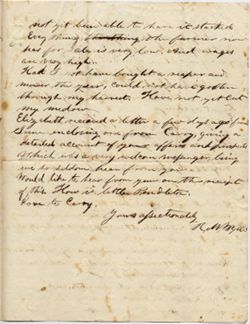 Redick M. Wylie to Andrew Wylie, Jr., 26 July 1862
