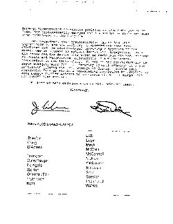 Arms Embargo - Legislation - Senate - Dole-Lieberman Letter to President, Oct 4 1994