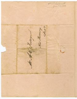 Bennett, W[illiam] P[enn], Mt. Carmel [Illinois]. To A[chille] E[mery] Fretageot, New Harmony, Indiana., 1836 Jun. 20