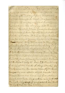 1862, July 30-1863, May 15 - Diary of a Civil War Soldier of Anderson, Ind. in a letter to his brother, relating his service in Kentucky and Tennessee with the 75th regiment of Indiana infantry volunteers.