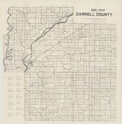 Soil map of Carroll County