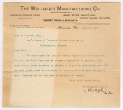 Wollaeger, Manufacturing Co. 1900