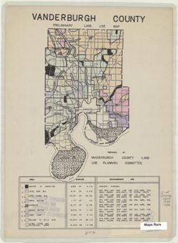 Vanderburgh County [Indiana] preliminary land use map