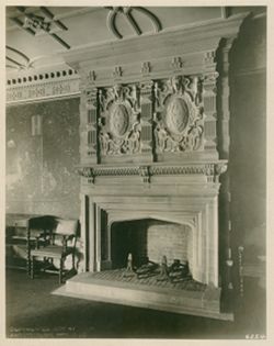 University Club - fireplace 3