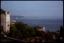 Bosporus from a balcony of Park hotel Istanbul