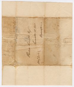 George Fisher to Parker Camble, 30 October 1818