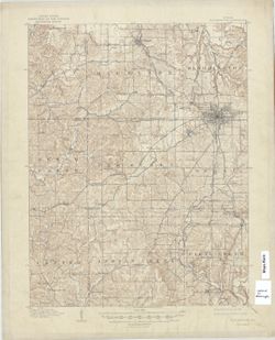 Indiana Bloomington quadrangle [1946 reprint]