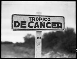 Tropic of Cancer sign