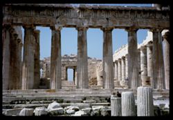 East colonnade Parthenon