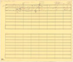 Two Sleepy People vocal and piano accompaniment score