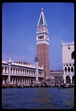 Campanile from Grand Canal Venice